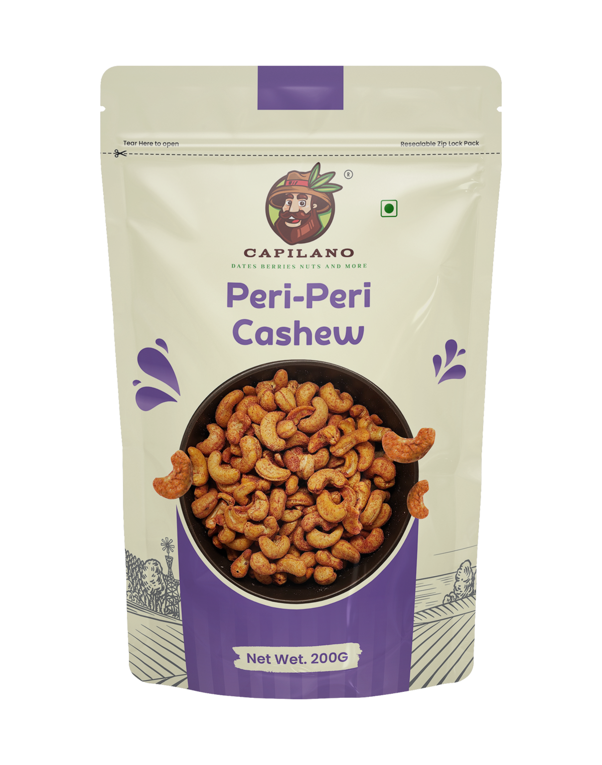 Roasted Cashew Peri Peri